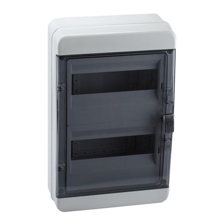 Щит распределительный навесной КЭАЗ OptiBox ЩРН пластиковый IP65 410х300х153 мм 24 модуля