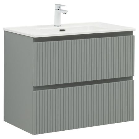 Тумба под раковину Акванет Джейн 80 см подвесная мисти грин (00335434) sunmade мисти сосна искусственные растения 6 шт