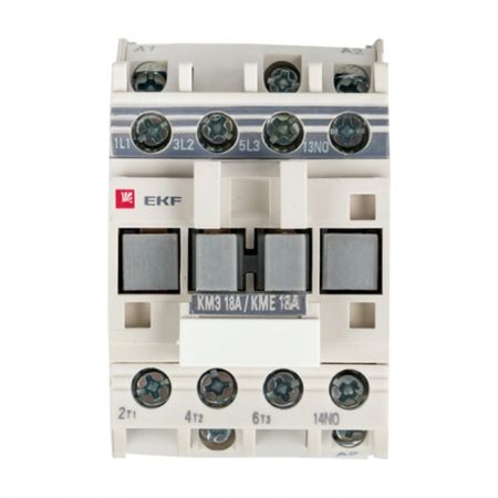 Контактор малогабаритный EKF PROxima 110 В 18 А тип AC 1НО (ctr-s-18-110) 50 шт 4 вт 2 к резистор сопротивления катушки зажигания для nissan honda mazda 18 5 мм