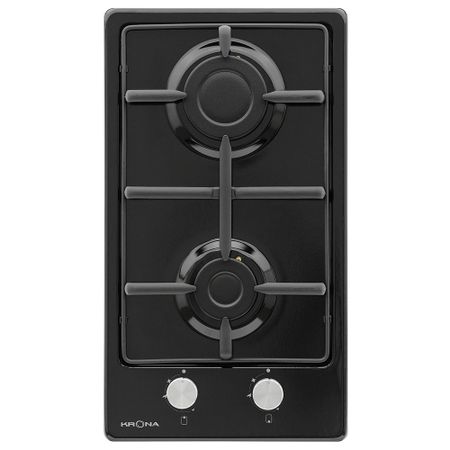 Варочная панель газовая Krona Partita 30 2 конфорки черная варочная панель индукционная krona genesis max 60 bl 4 конфорки