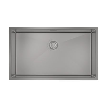 Мойка для кухни Iddis Edifice 74х44х20 см врезная с сифоном сталь графит (EDI74G0i77) lavie торцевых фрез для скругления углов 4 шт