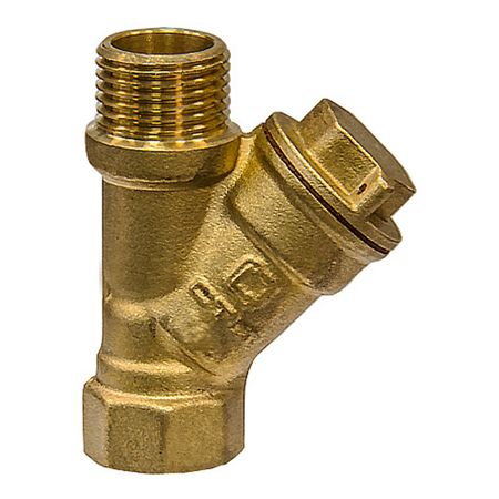 Фильтр косой CTM с заглушкой 3/4 ВР(г) х 3/4 НР(ш) (CBYFF034)