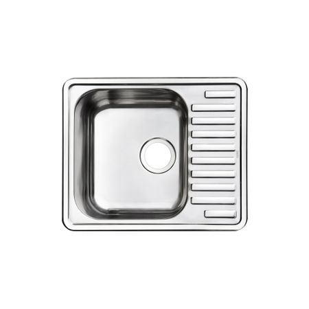 Мойка для кухни Iddis Strit 58,5х48,5х18 см врезная с крылом сталь (STR58SDi77) 1 пара мотоциклетных обтекателей из абс пластика с крылом летучей мыши боковой дефлектор крыла для harley touring electra glide street tri glide 1996 2013