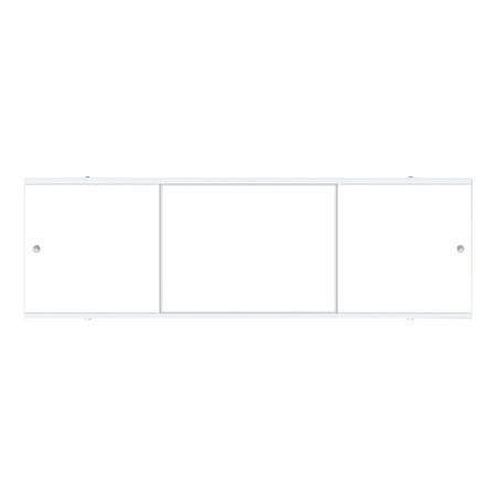 Экран для ванны Метакам Bravo ПВХ 168х52 см белый раздвижной (ЭПS_012170) беспроводной carplay для volvo xc60 v60 после 2015 года 7 дюймовый oem экран android auto интерфейс зеркальная связь функция airplay ai box