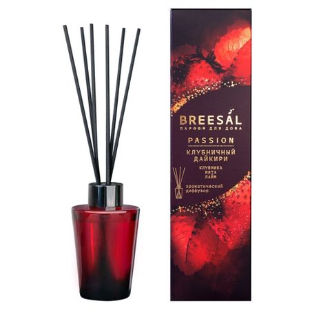 Аромадиффузор с палочками Breesal Passion Клубничный дайкири 70 мл открытки sjmandun путешествие в австрию 30 шт