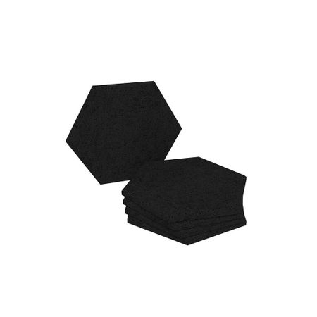 Панель акустическая 250х290х14 мм ТехноСонус Soundec гексагон черная 0,275 кв.м (5 шт.) настенные панно императрица арканы таро печать на холсте