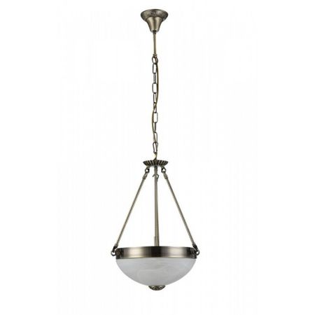 Люстра подвесная Freya Herbert E27 180 Вт 12 кв.м (FR2012-PL-03-BZ) бронзовая статуя лошади 20 см