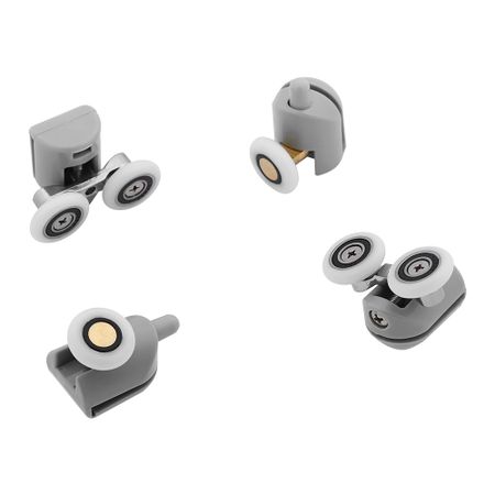 Комплект роликов для двери Erlit d23 мм двойные эксцентриковые (9912085001) 10 шт пластиковые подшипники 608zz для дверных роликов 8x40x10 мм