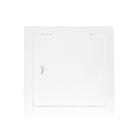 Люк ревизионный Центр Тагис ЛР пластиковый 200х200 мм врезной с ручкой