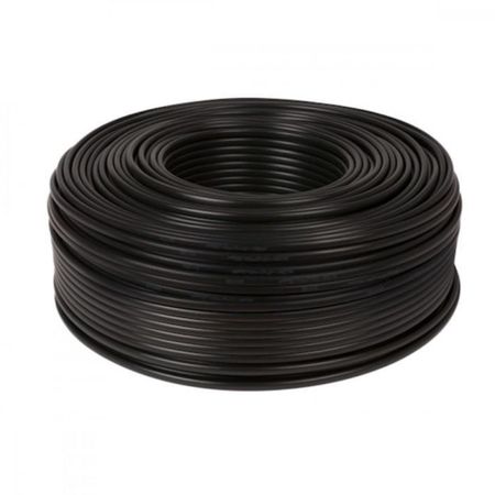 Кабель коаксиальный телевизионный SAT 703 1х6,8 мм экранированный CCA PE AVS Electronics черный (50 м) qianli icopy plus 2 2   программаторов для iphone 6 15 pro max экран face id true tone батарея вибратор гарнитура ремонт кабеля для передачи данных