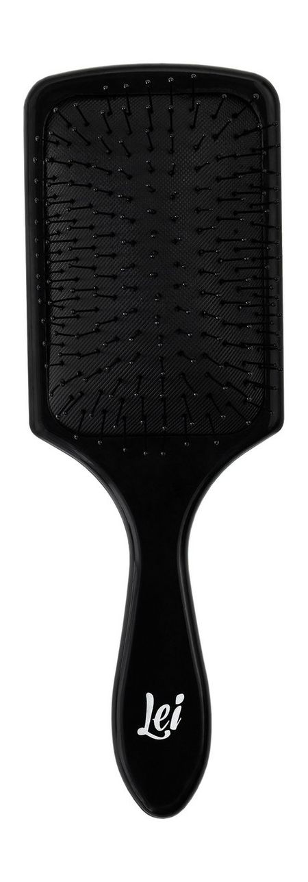 Lei Расческа массажная Пластиковая Черный Квадратная