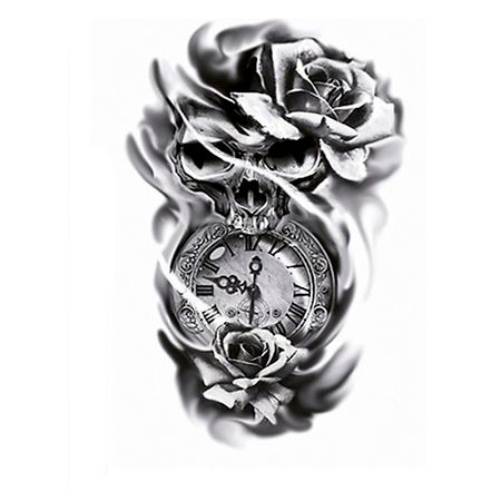 Наклейки для тела ПОЛИСФЕРА Временная переводная татуировка Tattoo PS-003 мини ные точки washi наклейки 50 шт