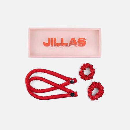 Бигуди JILLAS Комплект slim compact 2.0, красный аксессуары для roborock saros 10r s9 maxv slim