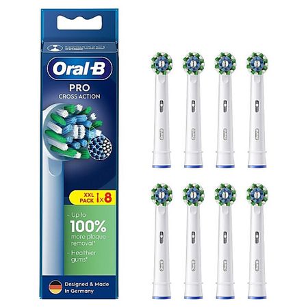 Насадка для электрической зубной щетки ORAL-B Насадки для электрической зубной щетки Pro Cross Action viva la vika piercing lab пусет plain cross stud earring