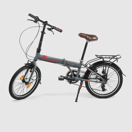 Велосипед Corelli Simple Grey Red 20, 7 скоростей