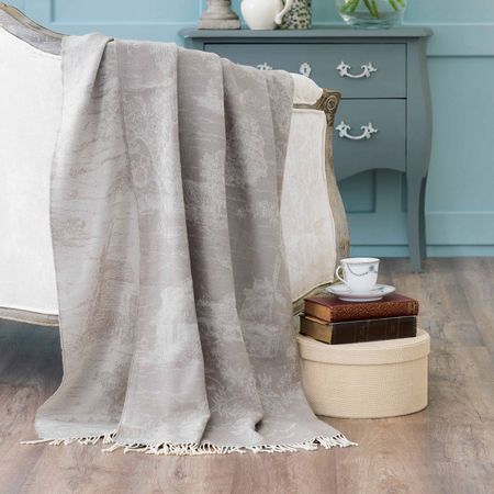 Плед Togas Шато бежевый 130х190 см плед togas маринетти бордовый с экрю 200х210 см