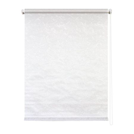 Штора рулонная Уют Фрост 100х175 см белый деревянные угловые кронштейны 4 шт