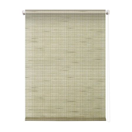 Штора рулонная Уют Рига зеленый 100х175 см деревянные угловые кронштейны 4 шт