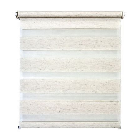 Штора рулонная Уют Канзас натуральный 100х160 см деревянные угловые кронштейны 4 шт