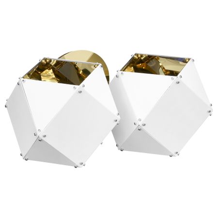 Светильник настенный Wisdandun w60603m/2 белый золотой ugreen cm630 15390a hdmi видеозахват 4к 60гц