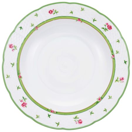 Блюдо глубокое Thun Menuet декор Роза 31 см