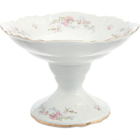 Салатник  на ножке Bernadotte Дикая роза 25 см