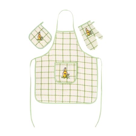 Набор кухонный вафля Asil monica oil водонепроницаемый кухонный фартук с карманами