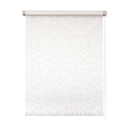 Штора рулонная Уют Дельфы белый 120х175 см