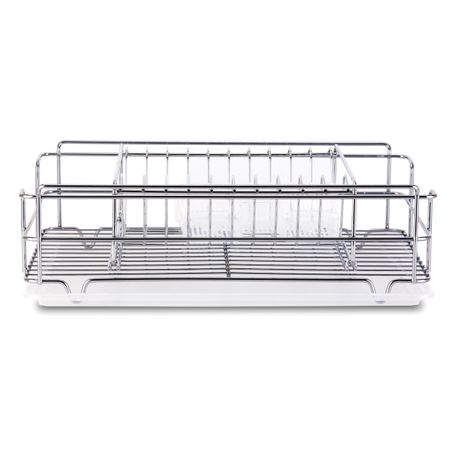 Сушилка для посуды и приборов Tekno-tel  настольная 2 яруса с поддоном