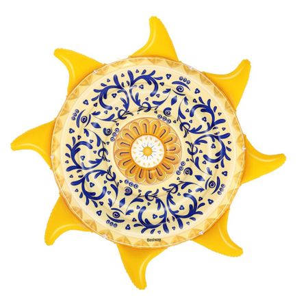 Островок надувной Bestway sunny sicily 226x226 см (43391) матрас надувной bestway дракон 134х142см