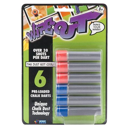 Набор дротиков SportTech Wipe Out pack  с мелом 6 шт harintoo хронограф для стрельбы