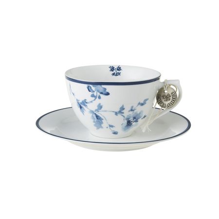 Кофейная пара Laura Ashley China Rose капучино 260 мл