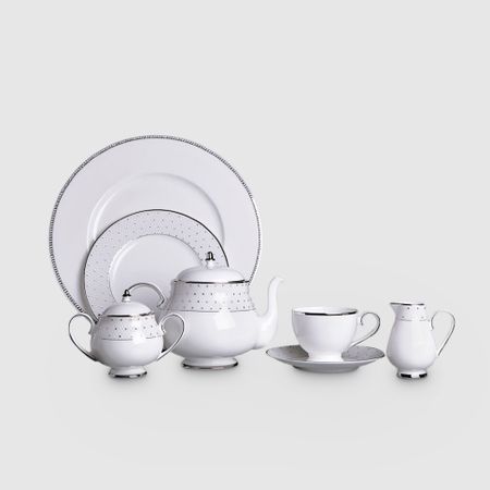 Чайный сервиз Hankook/Prouna Принцесс с кристаллами Swarovski 22 предмета
