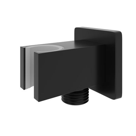 Держатель с подключением шланга Wasserkraft черный 8,2х5,2х5,2 см держатель шланга для капельного орошения talk satisfied 30 шт