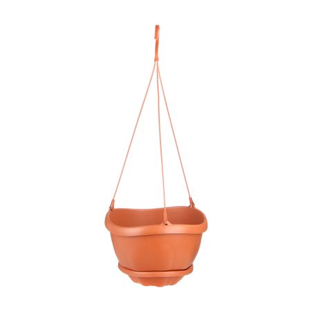 Кашпо подвесное Bama flower Gondola 28 см терракота кашпо bama flower fly оливковое d20 см