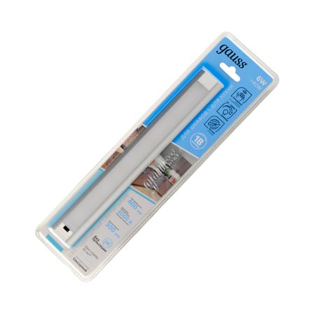 Светильник Gauss сенсорный модель A 6W сенсорные под cabinet светильники shineknot три а