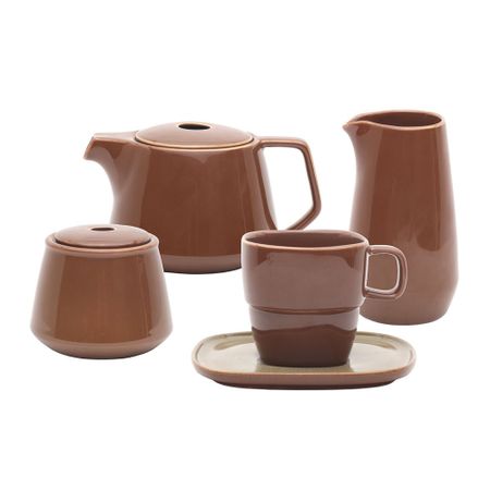 Чайный сервиз Top Art Studio Эстерель 11 предметов 4 персоны замшевое чайное полотенце для дома дзен чайный столик впитывающая глина чайный коврик чайная салфетка кунг фу чайные принадлежности