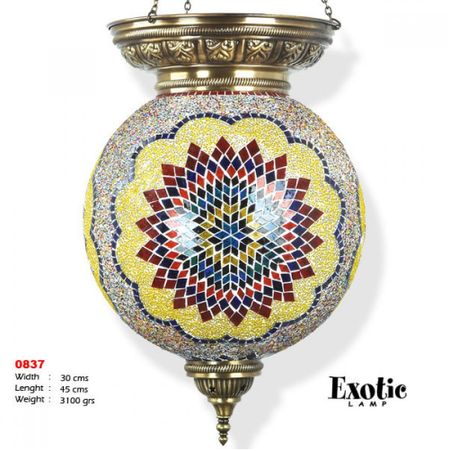 Подвес Exotic Selection 0837 мультиколор шар maxijoy грильяж 80мм стекло мультиколор