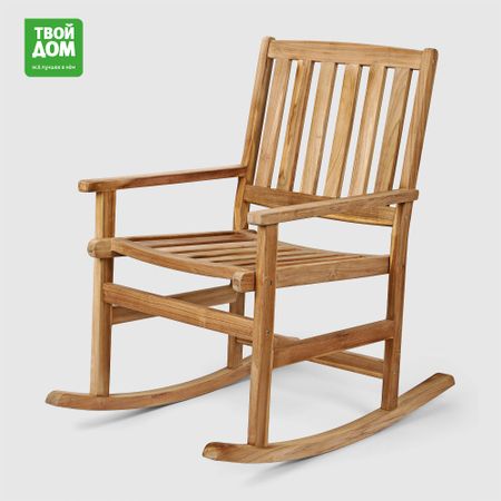 Кресло-качалка Rohman Java тик 100х64х102,5 см кресло качалка leset милано 685x800x1000мм орех бежевое