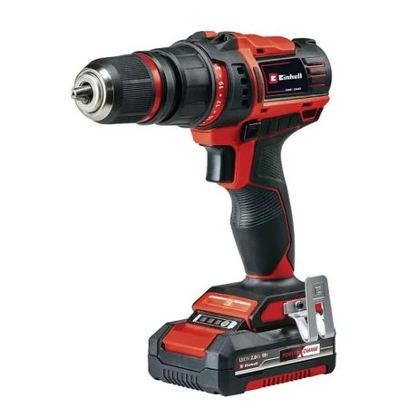 Дрель-шуруповерт аккумуляторная Einhell TE-CD 18/45 3X-LI 18 В 2 Ач Li-Ion 1 АКБ и ЗУ (4513990)