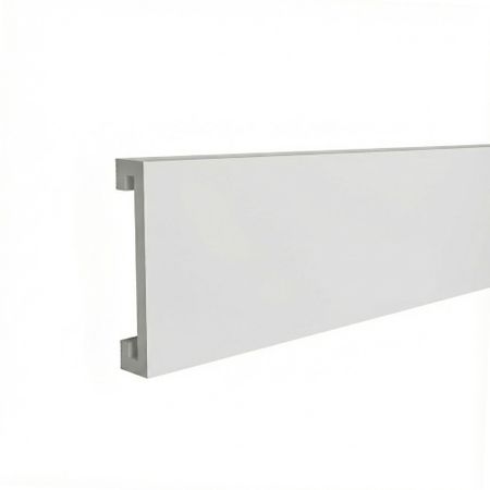 Плинтус экополимер Stella Дольче 70х15х2000 мм белый (4631176119195)