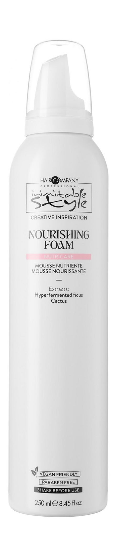 Hair Company Inimitable Style Nutricare Nourishing Foam комплекс витаминов и минералов для женщин maxler vitawomen 90 таблеток