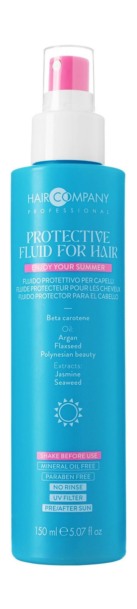 Hair Company Enjoy Your Summer Protective Fluid for Hair gls глс бета каротин капс 60