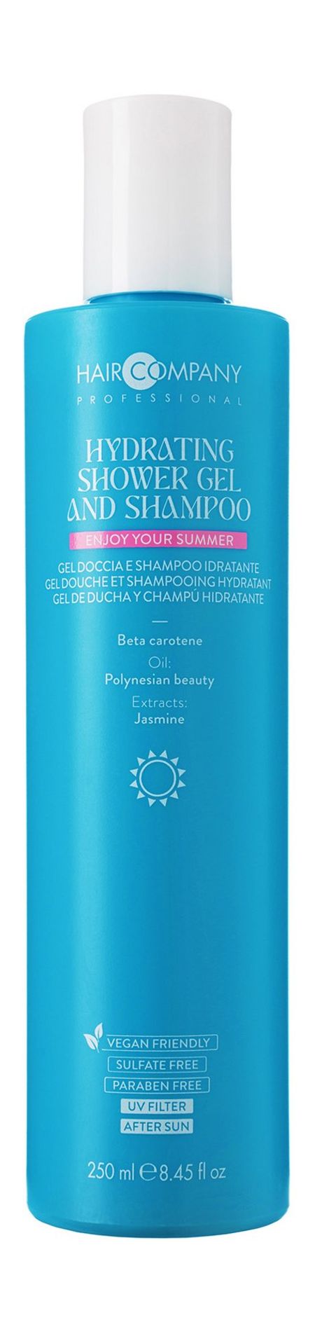 Hair Company Enjoy Your Summer Hydrating Shower Gel and Shampoo gls глс бета каротин капс 60
