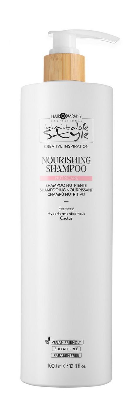 Hair Company Inimitable Style  Nutricare Nourishing Shampoo комплекс витаминов и минералов для женщин maxler vitawomen 90 таблеток