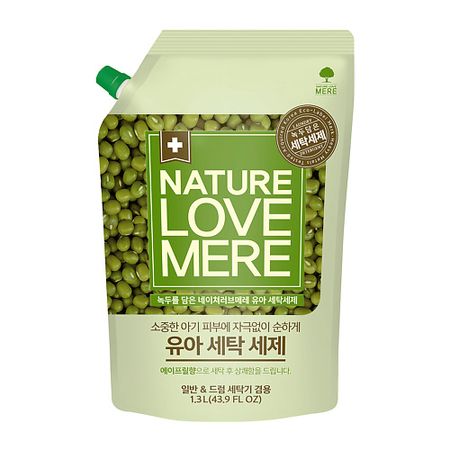 Гель для стирки NATURE LOVE MERE Гель для стирки Mung Bean (наполнитель) гель для стирки konigliche wasche wasch lowe колор 4л