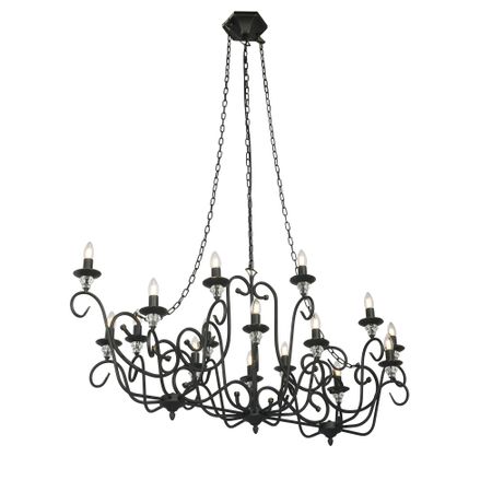 Люстра Розаnoff rs110/16  16xe14 макс. 60вт