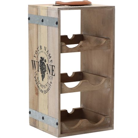 Подставка для бутылок Grand forest Прованс 20х22х43 см педали газа для jeep grand cherokee wl wl74 wl75 2022 2024 противоскользящая подставка для ног из алюминиевого сплава   для педали аксессуары