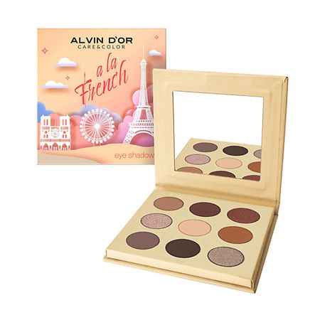 Палетка ALVIN D’OR Палетка теней для век 
