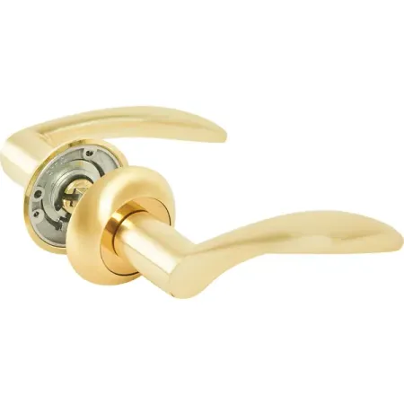 Дверные ручки Punto Viola без запирания цвет матовое золото цепочка дверная 210мм цам золото